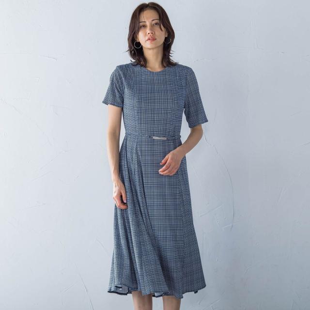 ロートレアモン（LAUTREAMONT）/フィットアンドフレアワンピース≪洗濯機で洗える≫_3