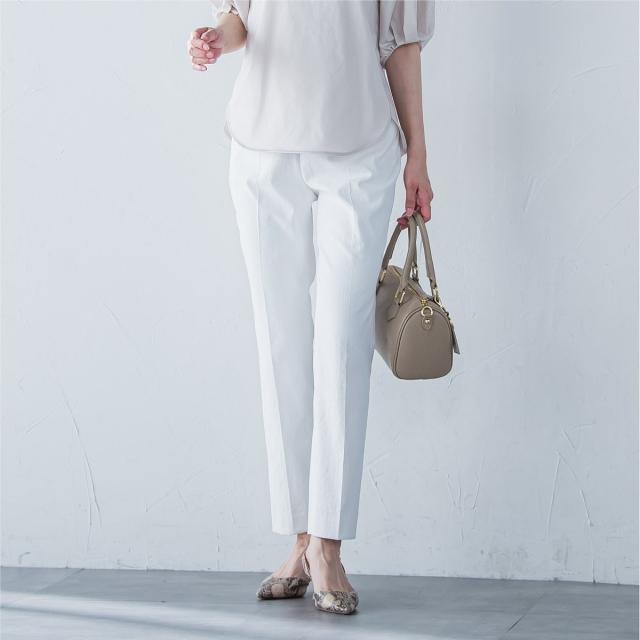 ロートレアモン（LAUTREAMONT）/シェルタリングドライオックステーパードパンツ≪洗濯機で洗える≫