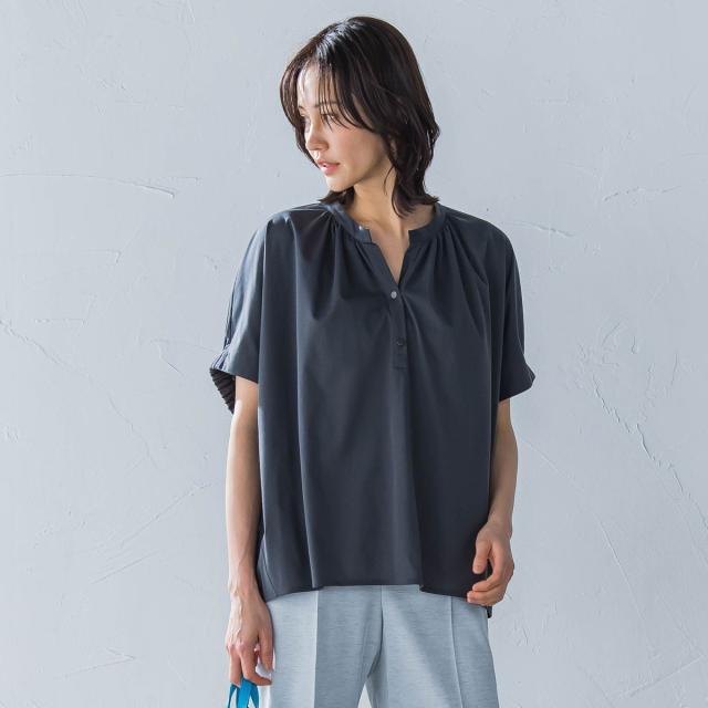 ロートレアモン（LAUTREAMONT）/ライクアウーヴンスキッパーカットソー≪洗濯機で洗える≫ ロートレアモン（LAUTREAMONT）/ライクアウーヴンスキッパーカットソー