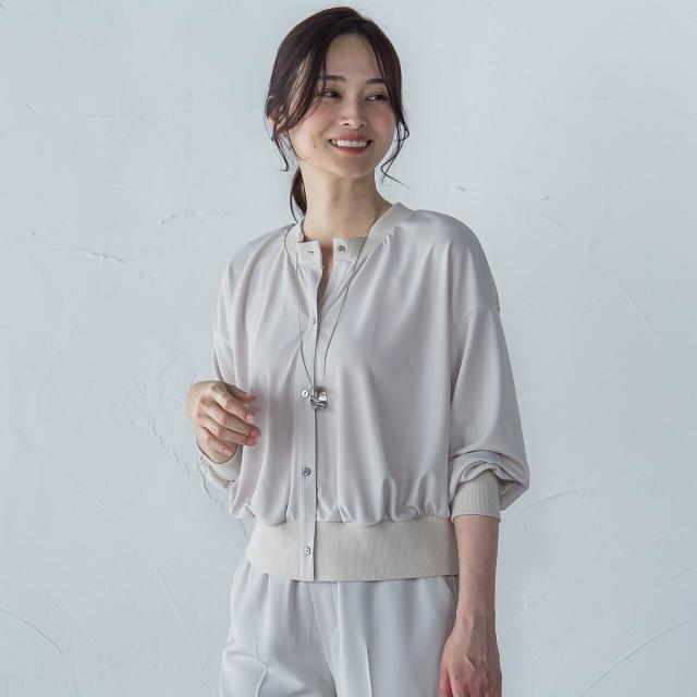 LAUTREAMONT / ロートレアモン 【WEB限定】ひやさらシワレスライトカーディガン≪洗濯機で洗える≫ WEB限定】ひやさらシワレスライトカーディガン≪洗濯機で洗える
