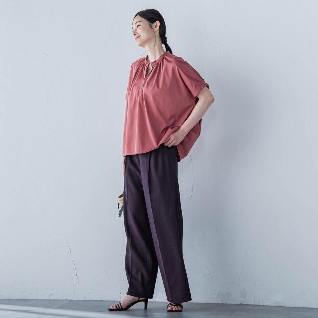 ロートレアモン（LAUTREAMONT）/エアブリーズストレートワイドパンツ