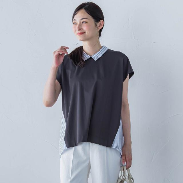 ロートレアモン（LAUTREAMONT）/Hari−Puruジャージ2WAYカットソー≪洗濯機で洗える≫