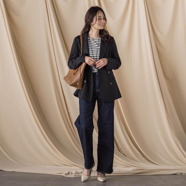 ロートレアモン（LAUTREAMONT）/【JAPAN BLUE JEANS】デニムワイドパンツ≪洗濯機で洗える≫