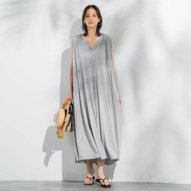 ロートレアモン（LAUTREAMONT）/【一部店舗限定販売】Rethink SOFT TENJIKUワンピース≪洗濯機で洗える≫_12