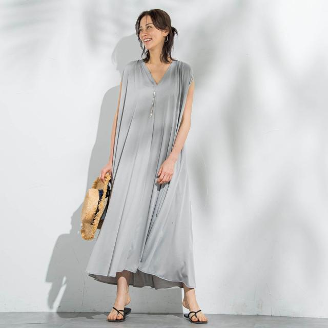 ロートレアモン（LAUTREAMONT）/【一部店舗限定販売】Rethink SOFT TENJIKUワンピース≪洗濯機で洗える≫_13