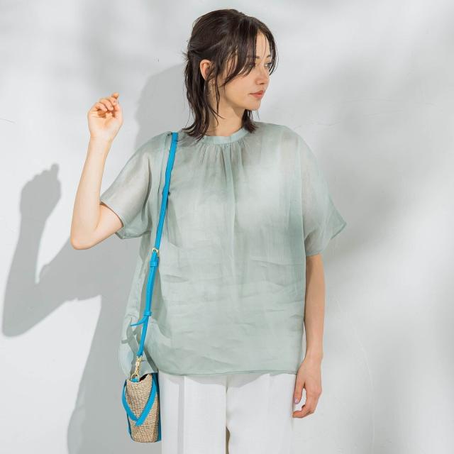 ロートレアモン（LAUTREAMONT）/【WEB限定】ラミーギャザーブラウス