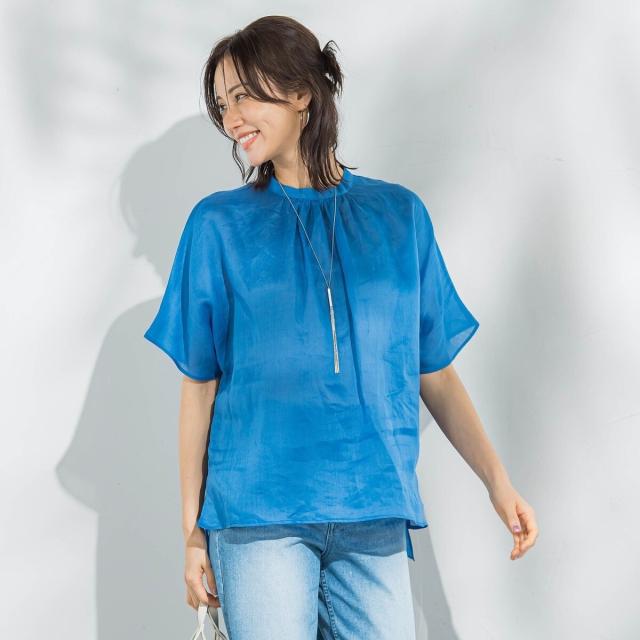 ロートレアモン（LAUTREAMONT）/【WEB限定】ラミーギャザーブラウス