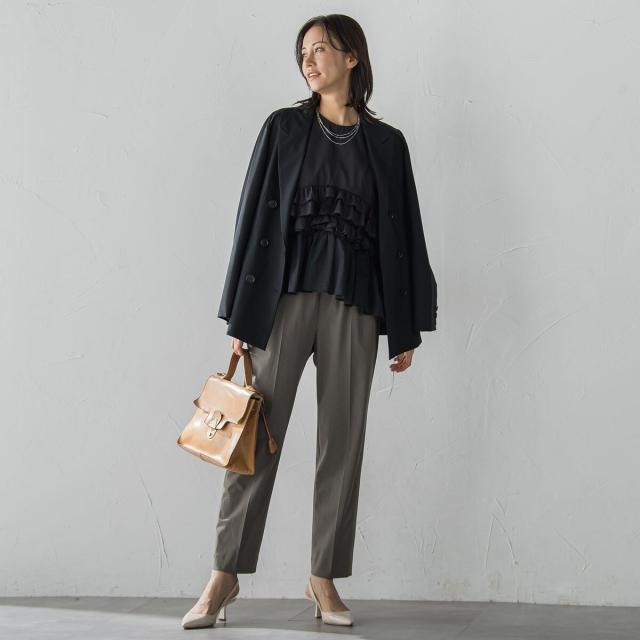 ロートレアモン（LAUTREAMONT）/【WEB限定】Active Beautyテーパードパンツ≪13号・15号あり/洗濯機で洗える≫ ロートレアモン（LAUTREAMONT）/【WEB限定】Active Beautyテーパード