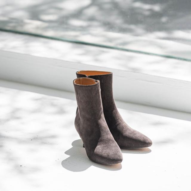 ロートレアモン（LAUTREAMONT）/【REMME/レメ】スエードレザーショートブーツ