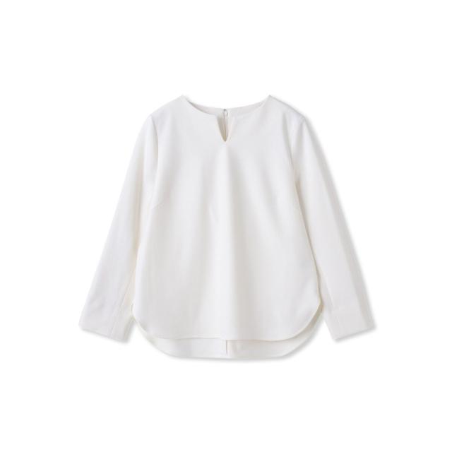 ロートレアモン（LAUTREAMONT）/両面起毛キーネックブラウス＜WEB限定