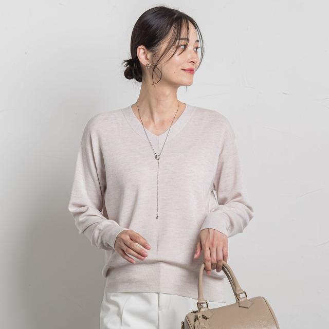 ロートレアモン（LAUTREAMONT）/Brisbane Vネックニットプルオーバー≪WEB限定カラーあり/11号あり≫_1