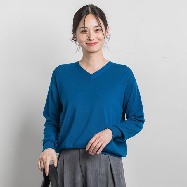 ロートレアモン（LAUTREAMONT）/Brisbane Vネックニットプルオーバー≪WEB限定カラーあり/11号あり≫_4