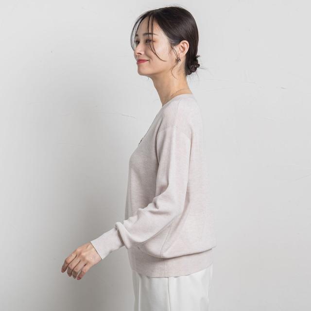 ロートレアモン（LAUTREAMONT）/Brisbane Vネックニットプルオーバー≪WEB限定カラーあり/11号あり≫_11