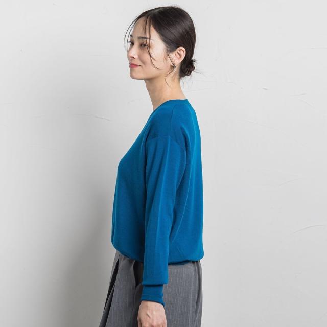 ロートレアモン（LAUTREAMONT）/Brisbane Vネックニットプルオーバー≪WEB限定カラーあり/11号あり≫_16