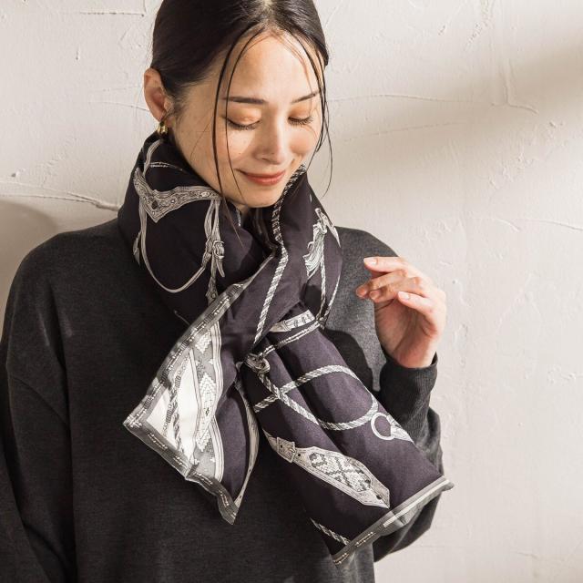 ロートレアモン（LAUTREAMONT）/【manipuri】シルクダウンストール