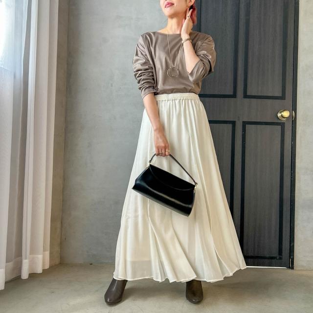 ロートレアモン（LAUTREAMONT）/【WEB限定】カルゼフレアスカート