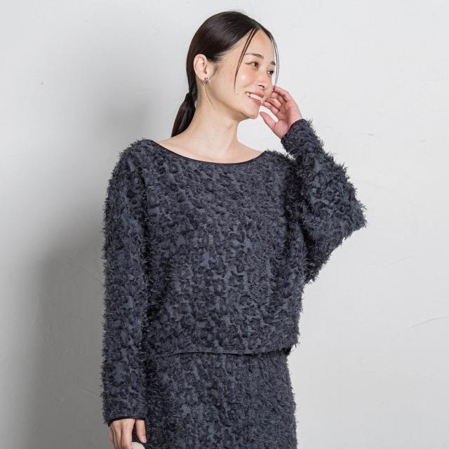 ロートレアモン（LAUTREAMONT）/エディター東原妙子 × LAUTREAMONT /フェザージャガードブラウス