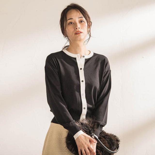 ロートレアモン（LAUTREAMONT）/【WEB限定】クルーネックカーディガン≪11号あり/洗える≫_11