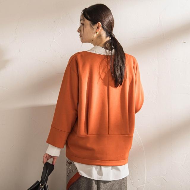 ロートレアモン（LAUTREAMONT）/【WEB限定】《暖色美》裏起毛Vネックトップス≪手洗い≫_9