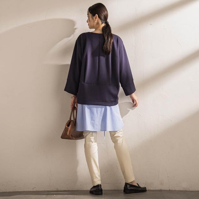 ロートレアモン（LAUTREAMONT）/【WEB限定】《暖色美》裏起毛Vネックトップス≪手洗い≫_12
