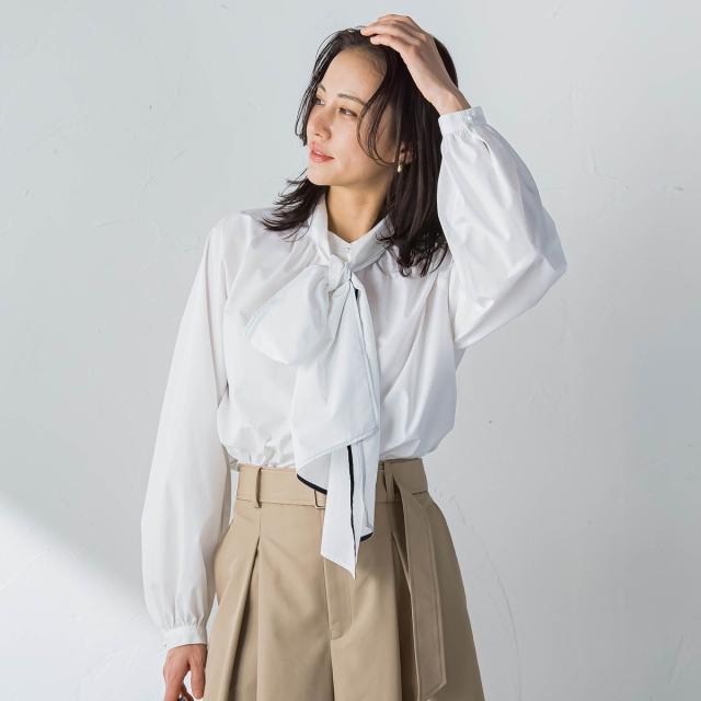 ロートレアモン（LAUTREAMONT）/ボウタイタイプライターブラウス