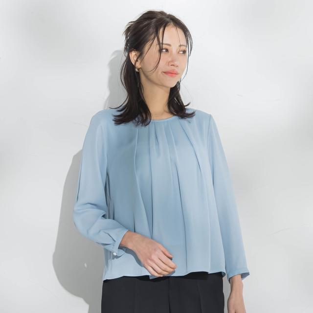 ロートレアモン（LAUTREAMONT）/【WEB限定】こっそり暖かシフォンブラウス