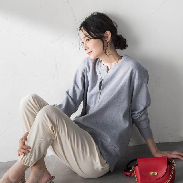 ロートレアモン（LAUTREAMONT）/【WEB限定】お肌にやさしいファスナーニット≪手洗い≫_15
