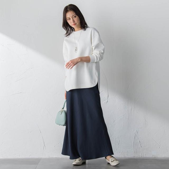 ロートレアモン（LAUTREAMONT）/【WEB限定】美フォルムデイリープルオーバー≪洗濯機で洗える/11号あり≫_1