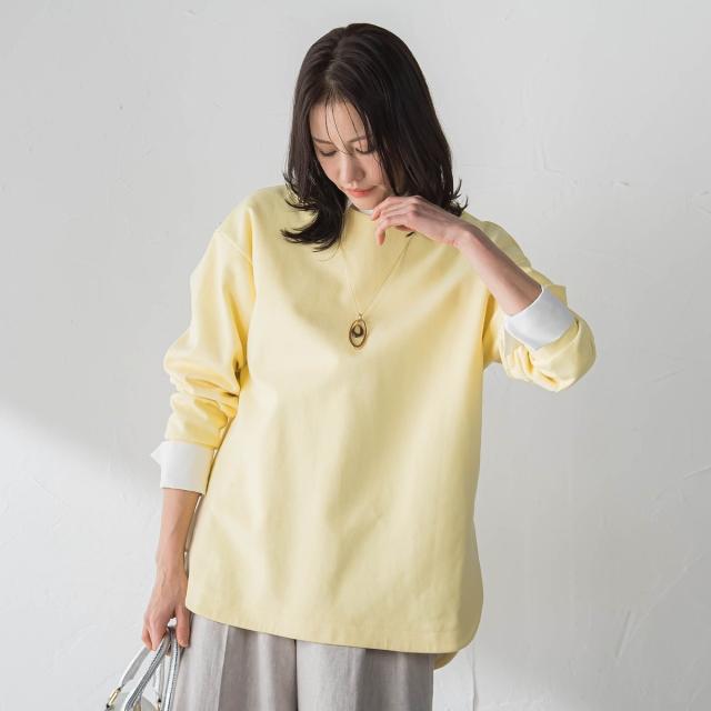 ロートレアモン（LAUTREAMONT）/【WEB限定】美フォルムデイリープルオーバー≪洗濯機で洗える/11号あり≫_3
