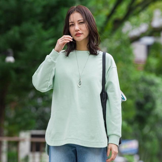 ロートレアモン（LAUTREAMONT）/【WEB限定】美フォルムデイリープルオーバー≪洗濯機で洗える/11号あり≫