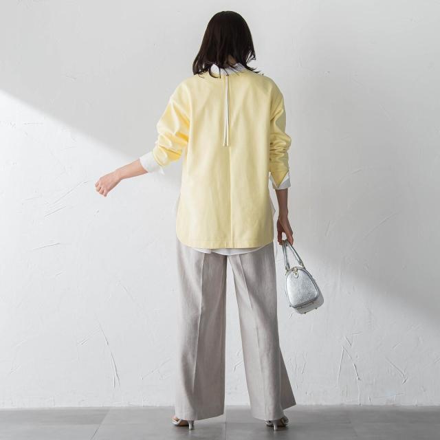 ロートレアモン（LAUTREAMONT）/【WEB限定】美フォルムデイリープルオーバー≪洗濯機で洗える/11号あり≫_8