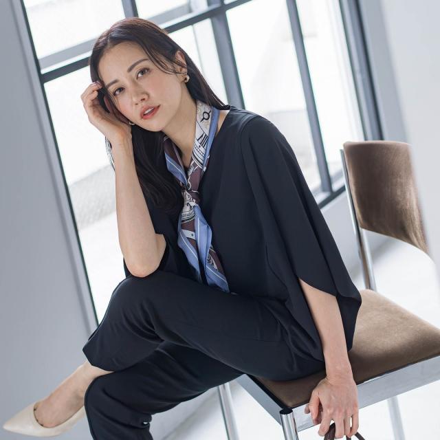 ロートレアモン（LAUTREAMONT）/涼・美・楽ポンチョブラウス≪WEB限定カラーあり≫