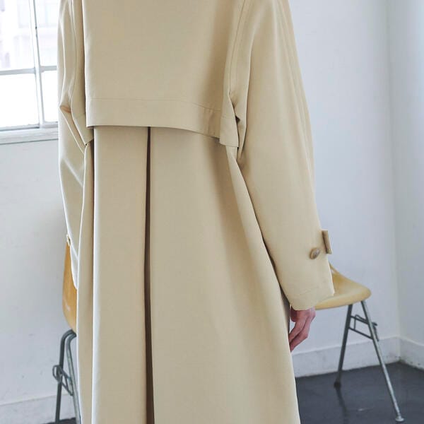 ラエフ（la．f．．．）/レジェールオックストレンチコート《洗濯機で洗える》