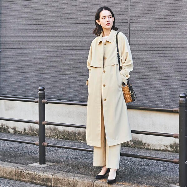 ラエフ（la．f．．．）/レジェールオックスワイドパンツ《洗濯機で洗える》