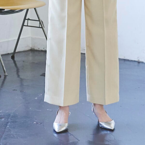 ラエフ（la．f．．．）/レジェールオックスワイドパンツ《洗濯機で洗える》