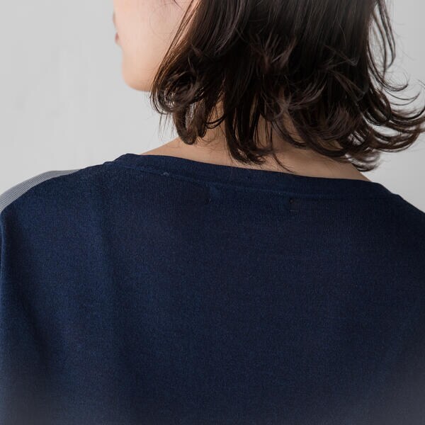 【NEW】ラエフ/カラーブロッキングニット《手洗い可能》