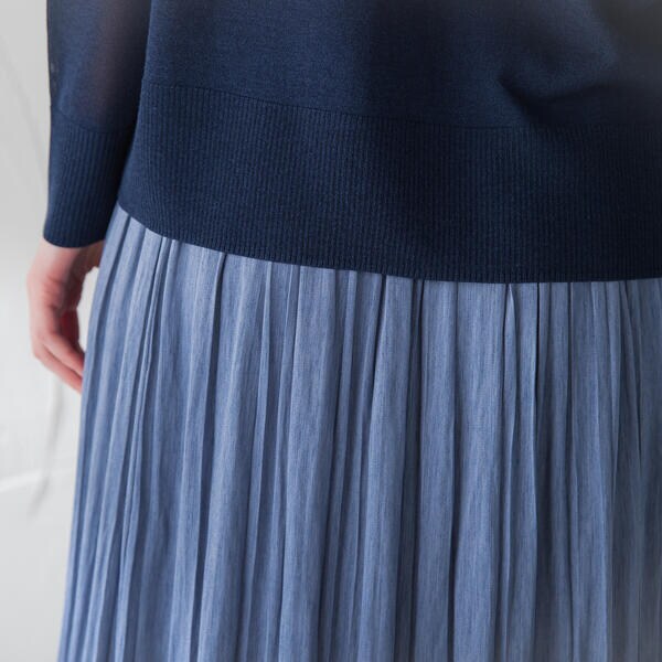 【NEW】ラエフ/カラーブロッキングニット《手洗い可能》