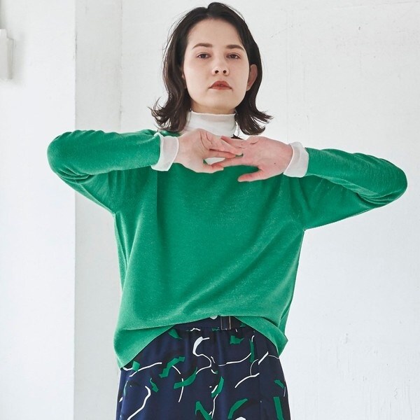 ラエフ（la．f．．．）/LEXUSラメニット《手洗い可能》