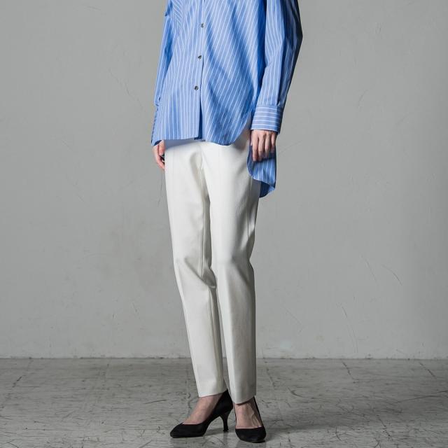 ラエフ（la．f．．．）/【セットアップ可/5サイズ展開/洗濯機で洗える】ピクシエスタ/ツイード見えテーパードパンツ