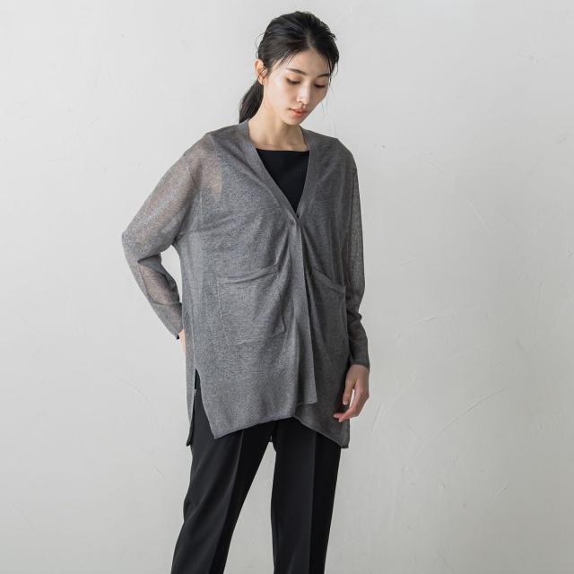 ラエフ（la．f．．．）/16GGALAXYニットカーディガン≪手洗い可能≫