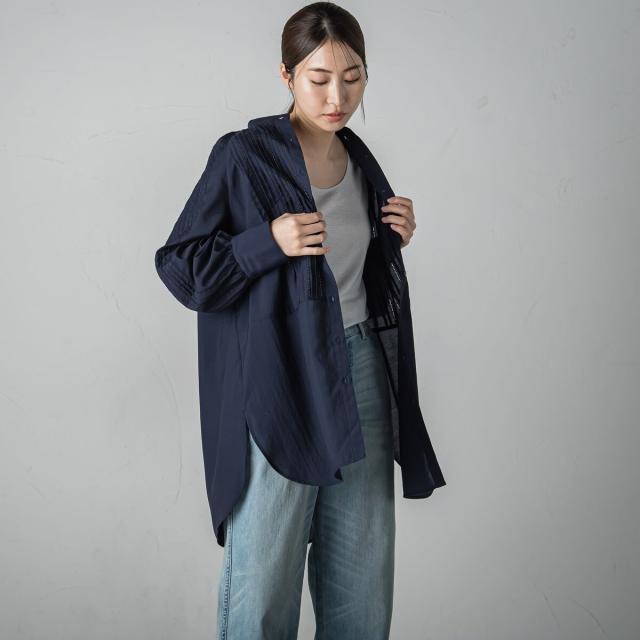 ラエフ（la．f．．．）/ECOブライトローン撥水ブラウス≪洗濯機で洗える/紫外線防止≫