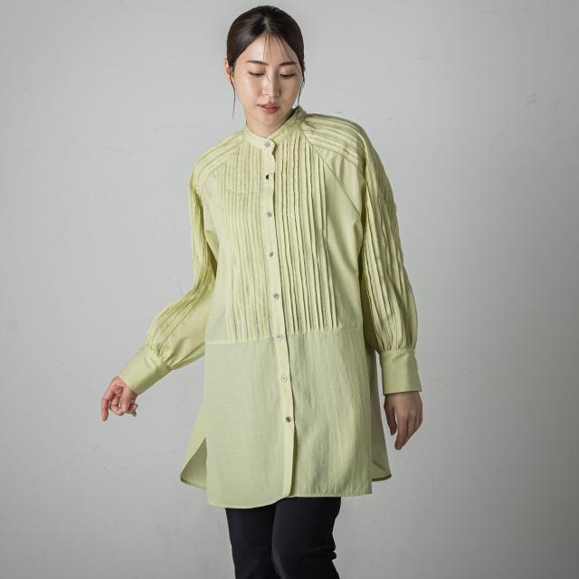 ラエフ（la．f．．．）/ECOブライトローン撥水ブラウス≪洗濯機で