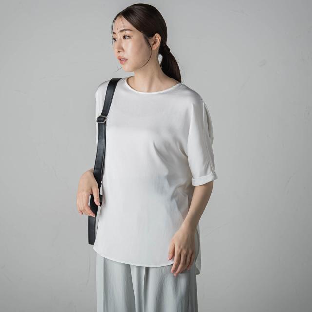 ラエフ（la．f．．．）/パーフェクトベアスムースカットソー≪洗濯機で