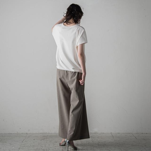 ラエフ（la．f．．．）/マシュマロポンチカットソー≪洗濯機で洗える