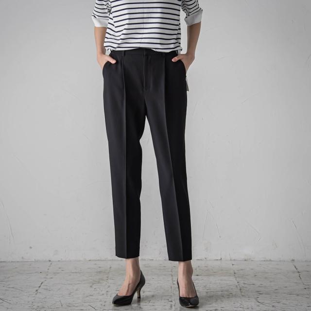 ラエフ（la．f．．．）/ドライギャバストレッチテーパードパンツ≪洗濯機で洗える/セットアップ対応≫