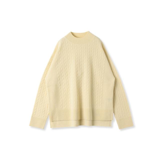 ラエフ（la．f．．．）/ケーブルニット