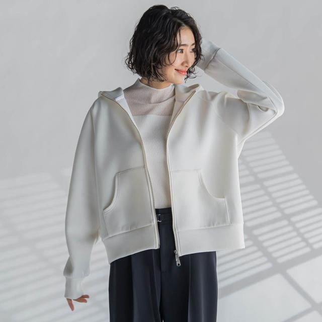 ラエフ（la．f．．．）/ダブルジップパーカー≪洗濯機で洗える≫の通販