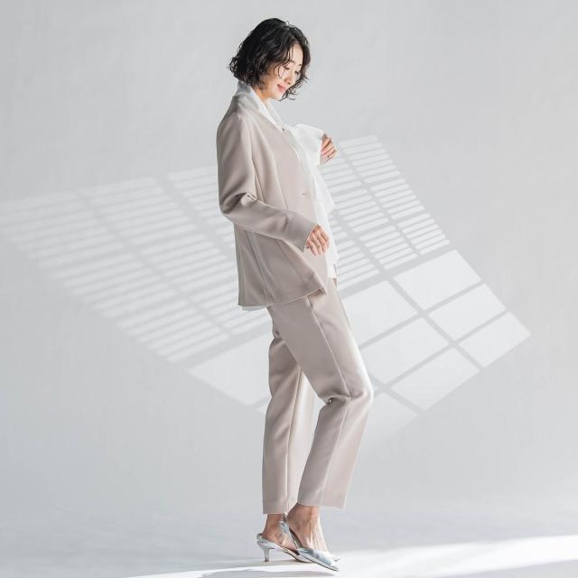 ラエフ（la．f．．．）/ボウタイリボンブラウス≪洗濯機で洗える≫の