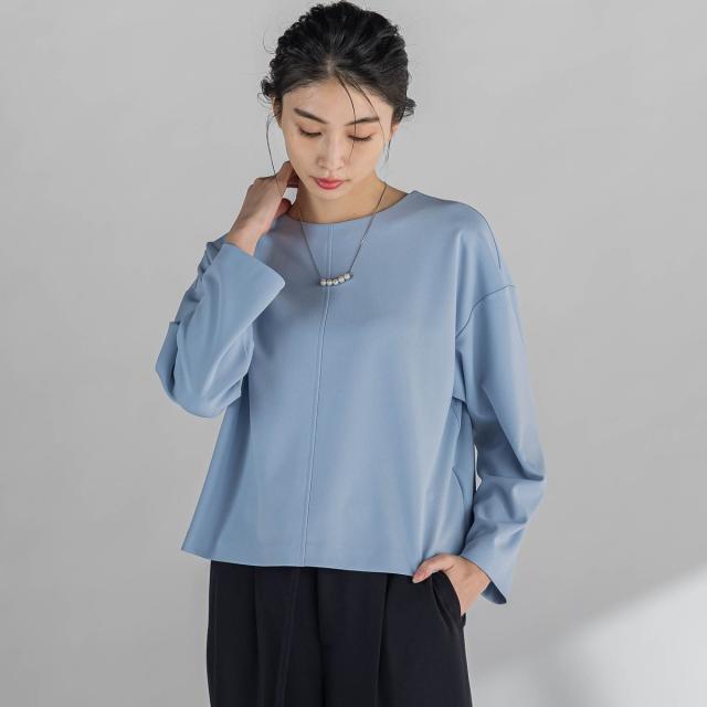 ラエフ（la．f．．．）/パーフェクトジャージカットソー≪洗濯機で洗える≫