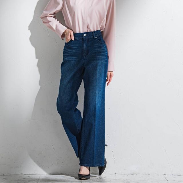 ラエフ（la．f．．．）/ストレッチデニムパンツ≪洗濯機で洗える≫